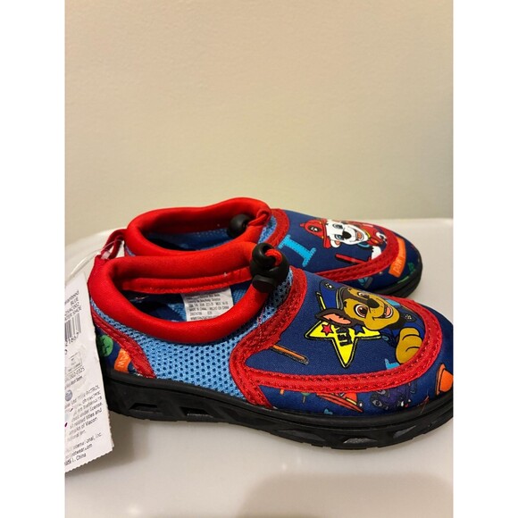 NWT Paw Patrol Toddler Boys Water Socks Swim Beach Pool Shoes Size 7-8 - Picture 3 of 6